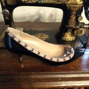 Valentino Rockstud Kitten Heels